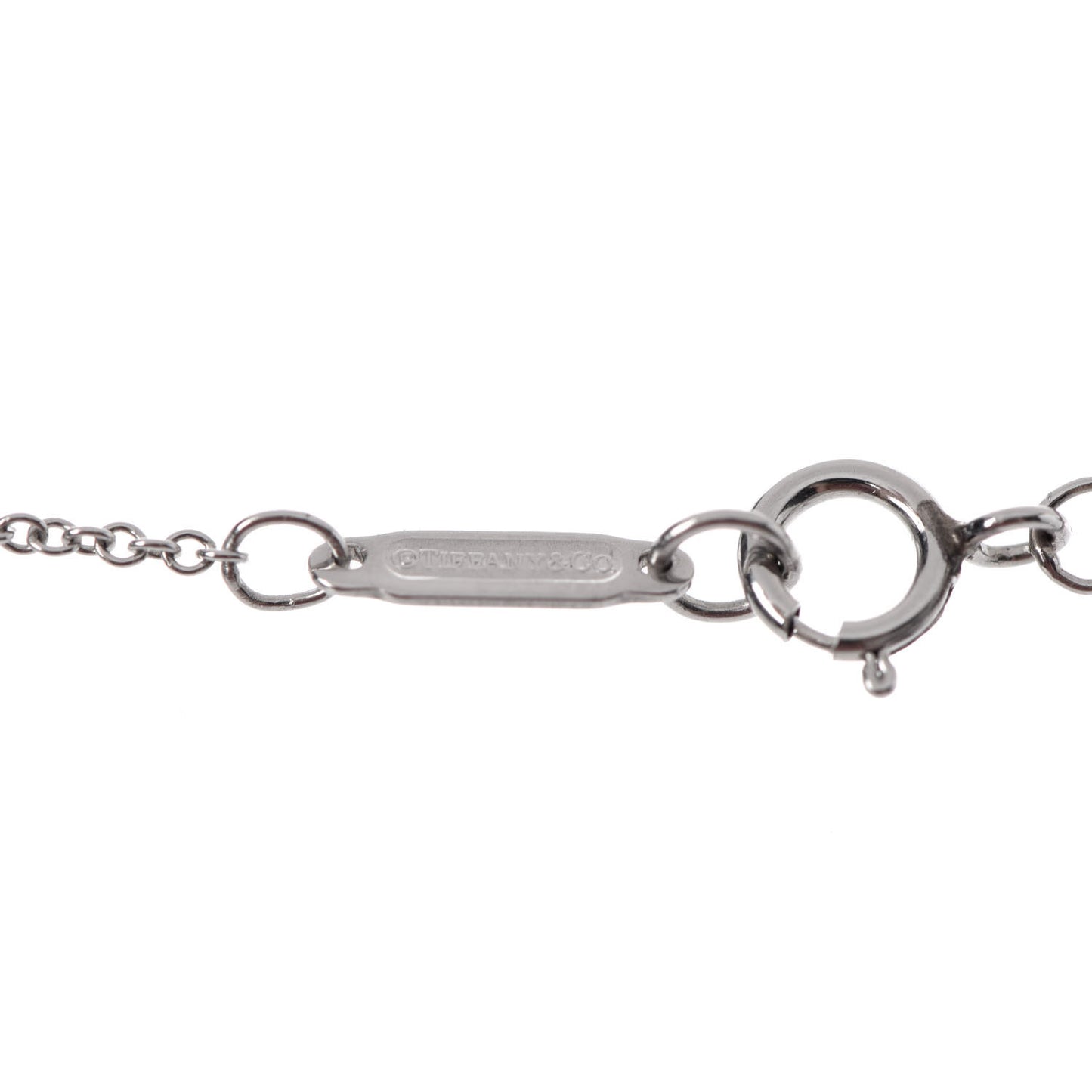 Platinum Diamond Small Cross Pendant Necklace