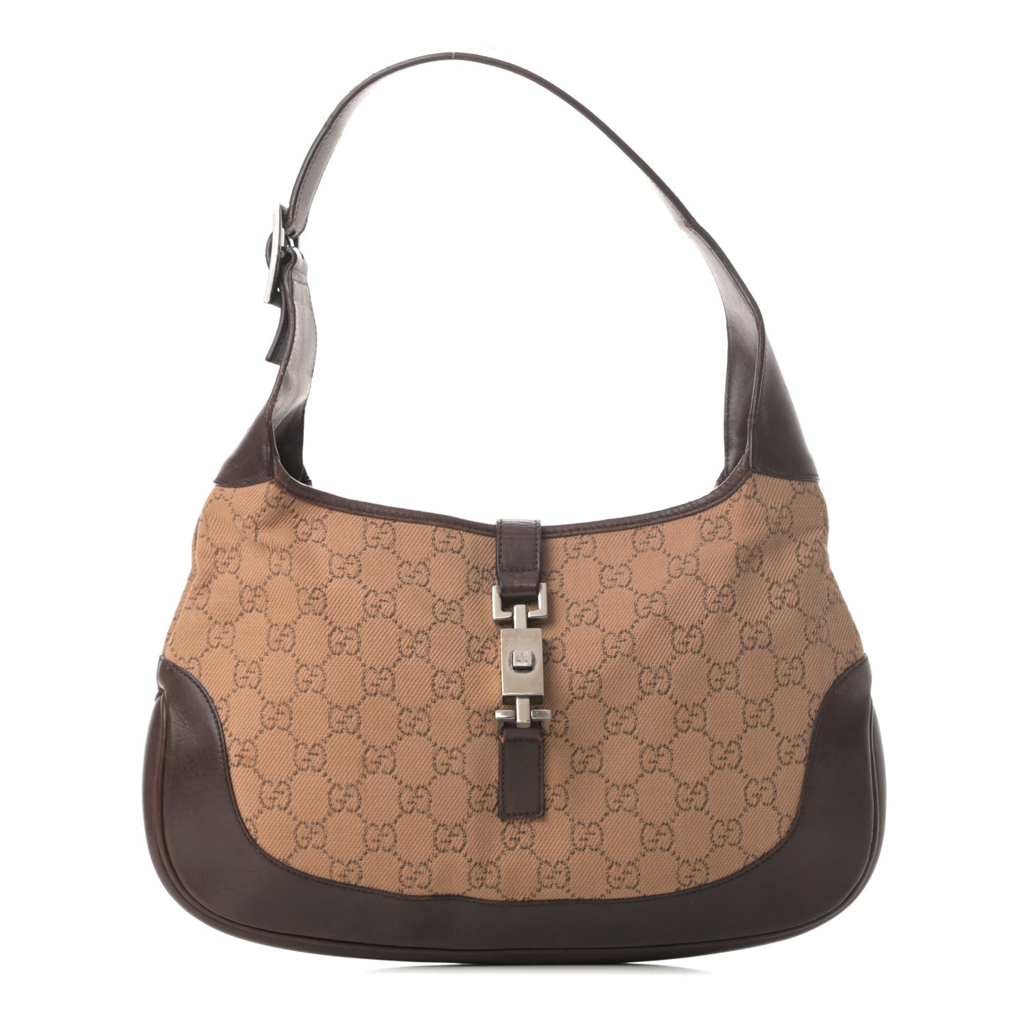 Monogram Small Jackie O Hobo Brown