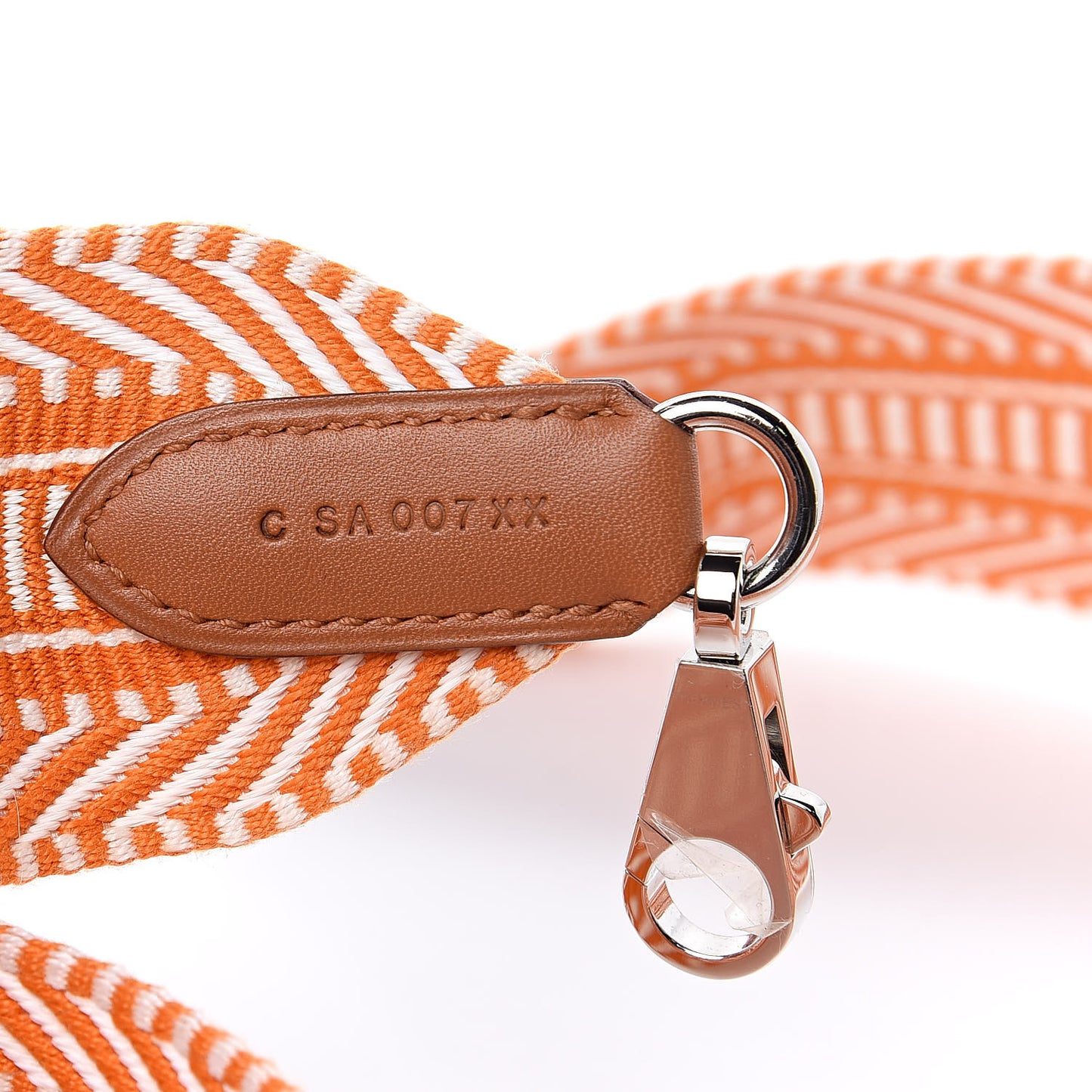 Toile Swift 50mm Sangle Cavale Shoulder Strap Ecru Abricot