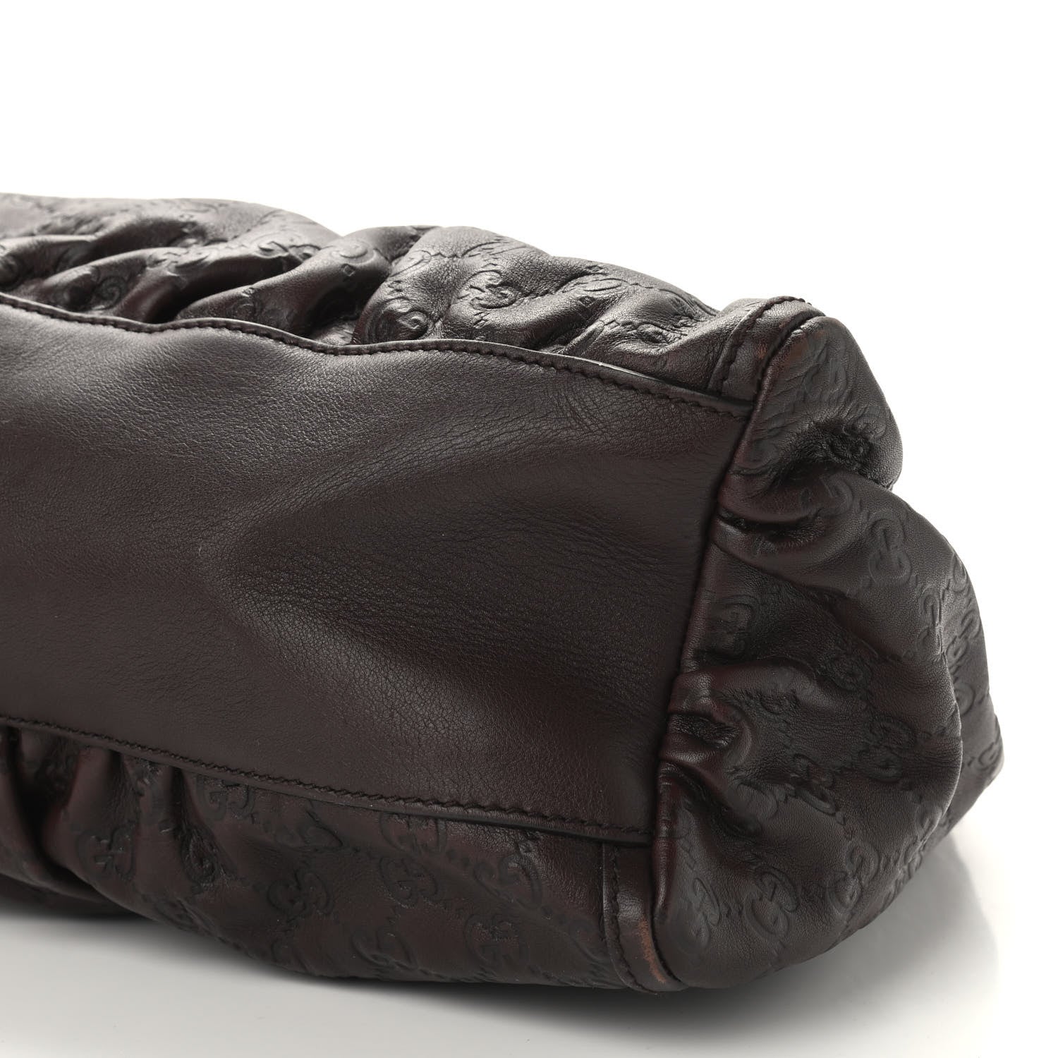 Gucci Guccissima Large D Ring Hobo Chocolate 9 of 9