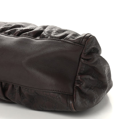 Gucci Guccissima Large D Ring Hobo Chocolate 9 of 9
