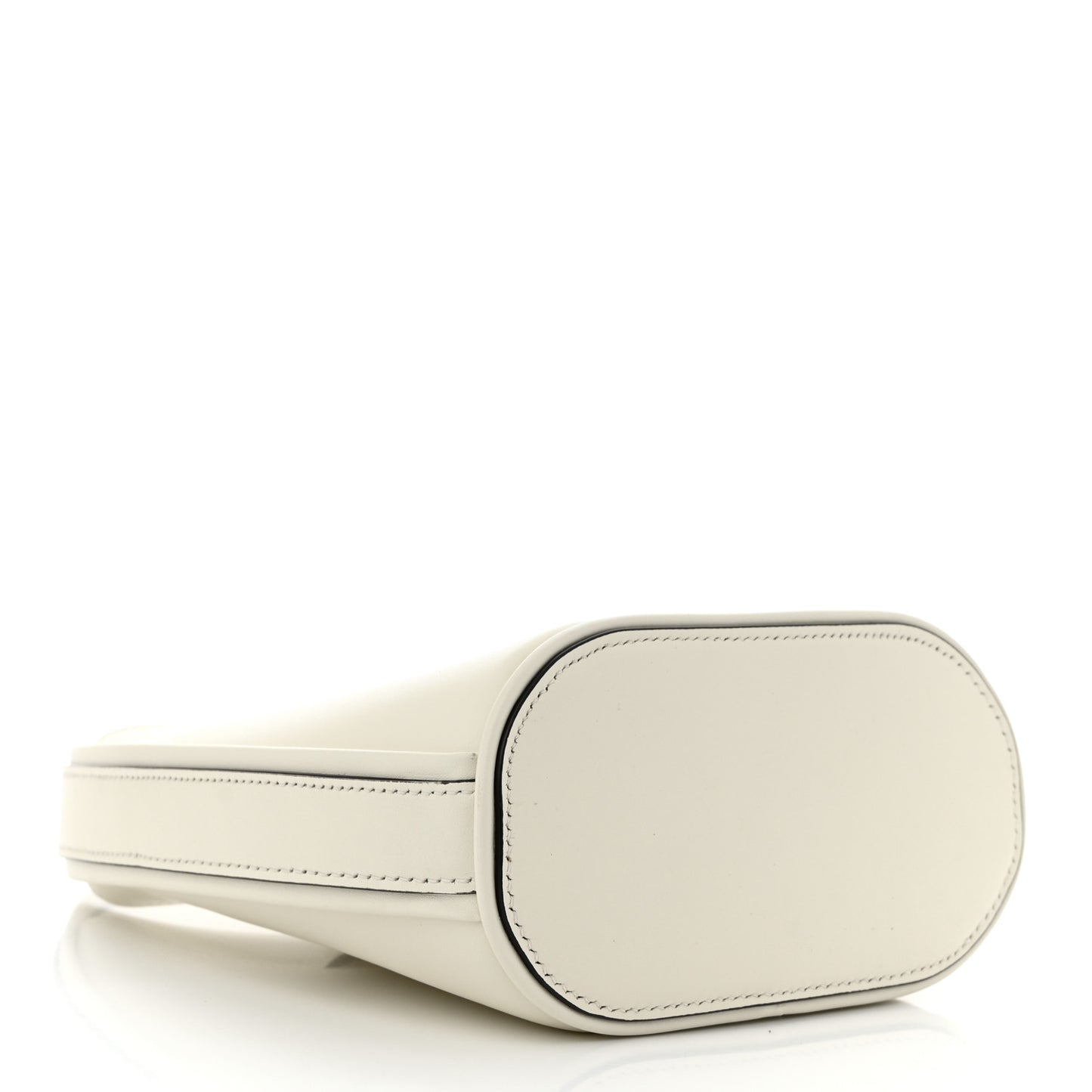 Soft Calfskin Mini Gancini Hobo Mascarpone
