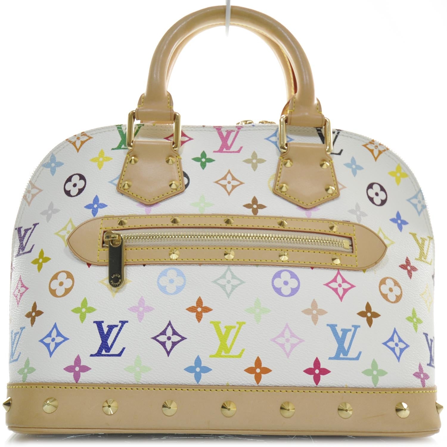 Louis Vuitton Monogram Multicolor Alma White 1 of 9
