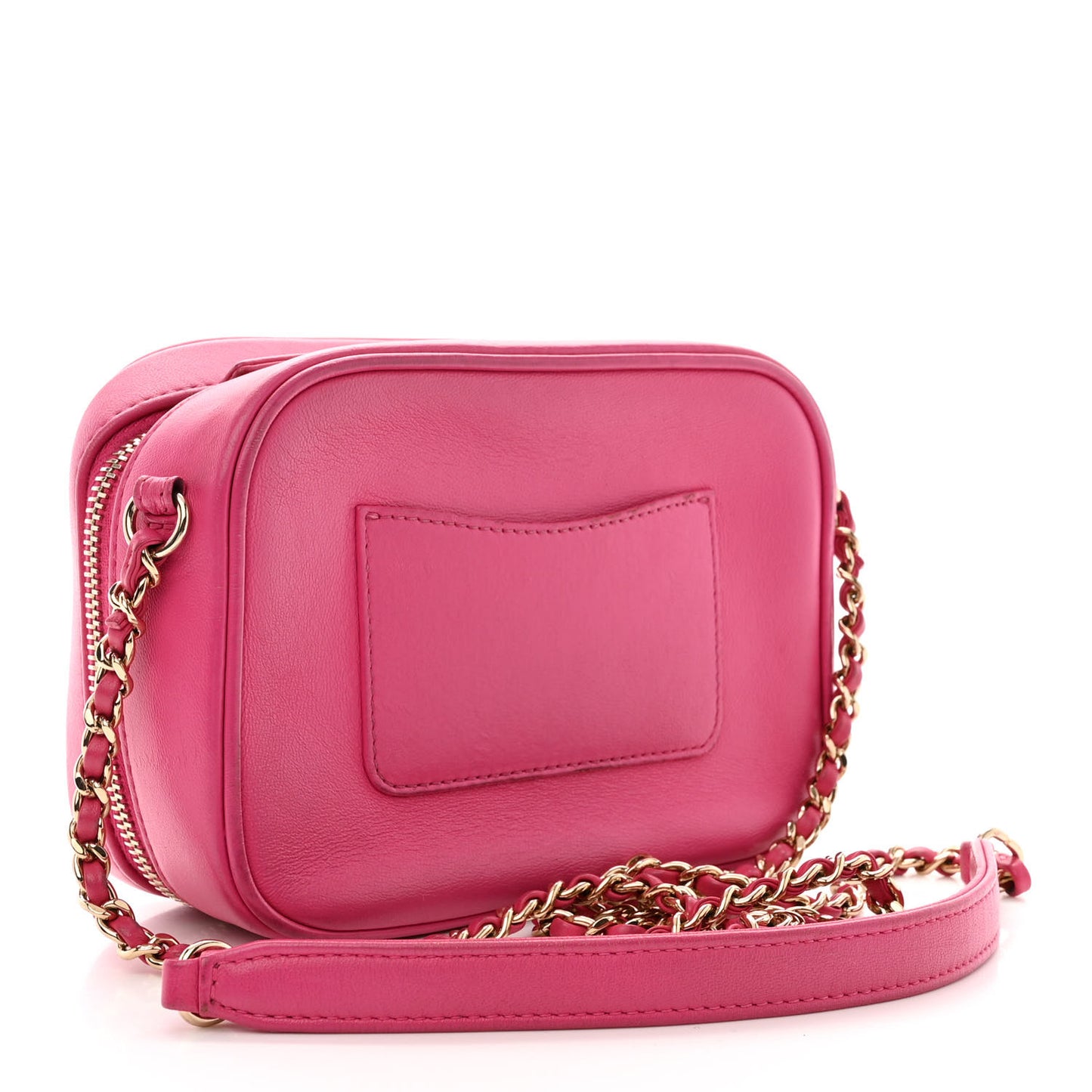 Lambskin CC Mania Camera Case Pink
