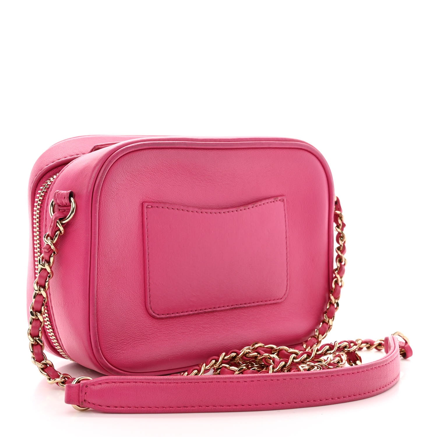 Chanel Lambskin CC Mania Camera Case Pink 3 of 11