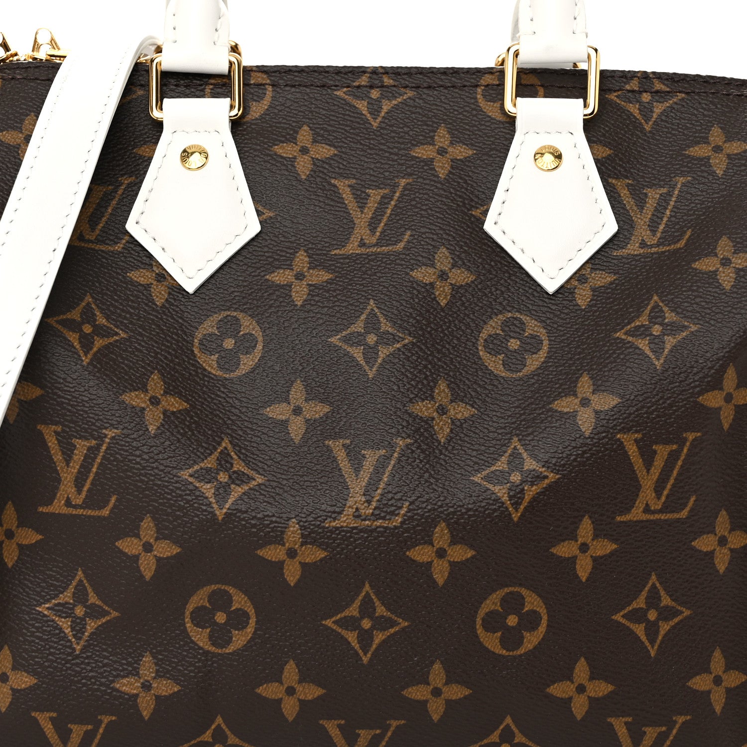 Louis Vuitton Monogram LV Match Speedy Bandouliere 25 White 7 of 9