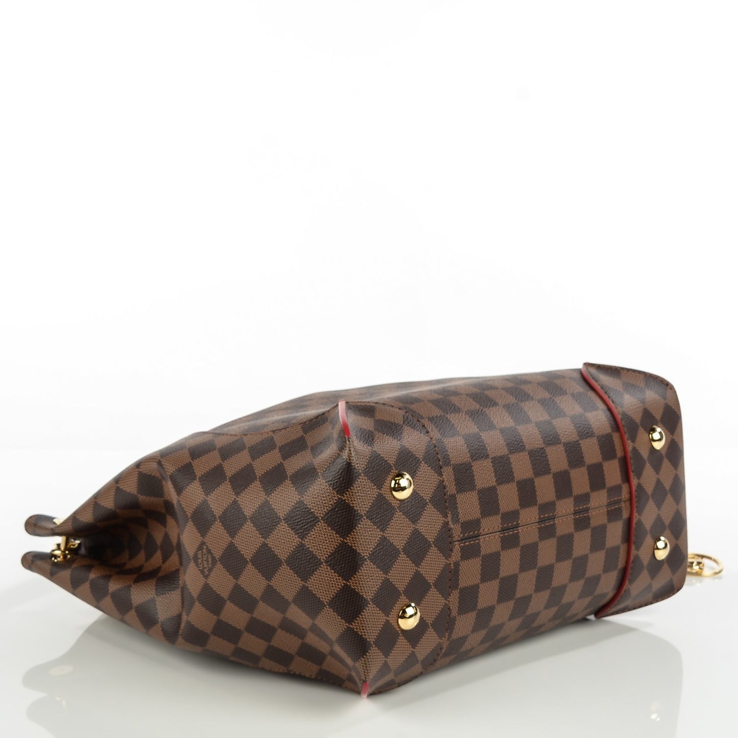 Damier Ebene Caissa Hobo Cherry