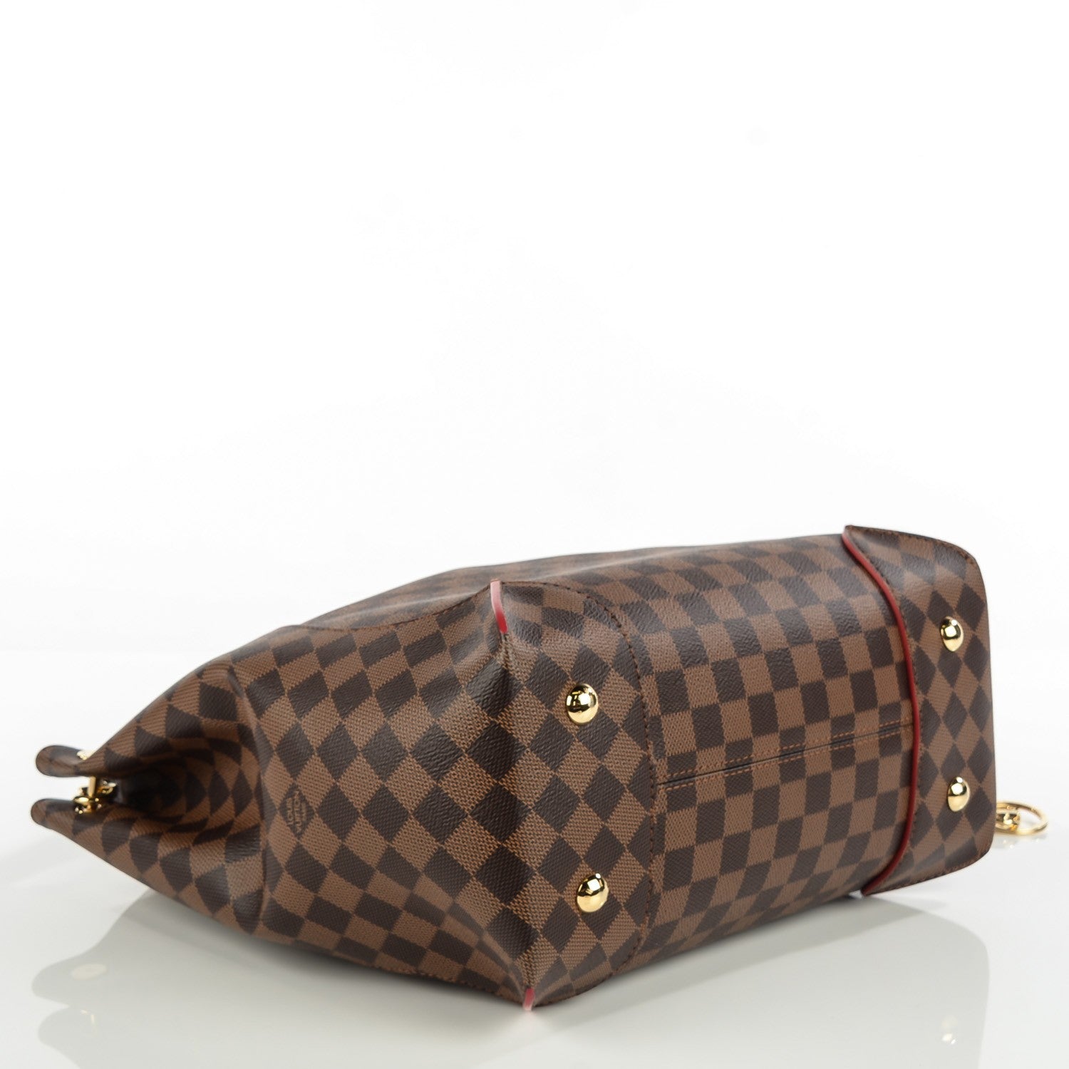 Louis Vuitton Damier Ebene Caissa Hobo Cherry 4 of 8