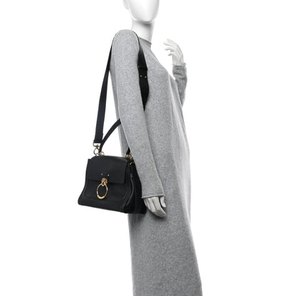 Chloe Calfskin Small Tess Day Bag Black 2 of 10