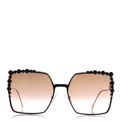 Fendi Square Dots Sunglasses FF 0259/S Black 2 of 7