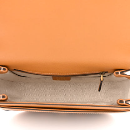 Gucci X DISNEY Mini Vintage GG Supreme Monogram Mickey Mouse Small Flap Messenger Bag Beige Vintage Sun Oil 5 of 10