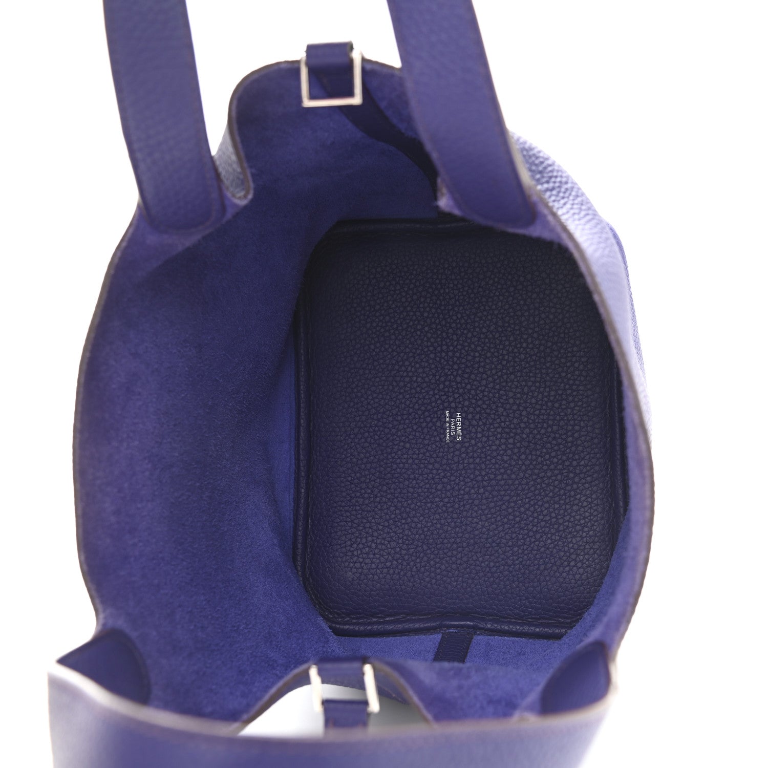 Hermes Taurillon Clemence Picotin Lock 22 MM Iris 5 of 10