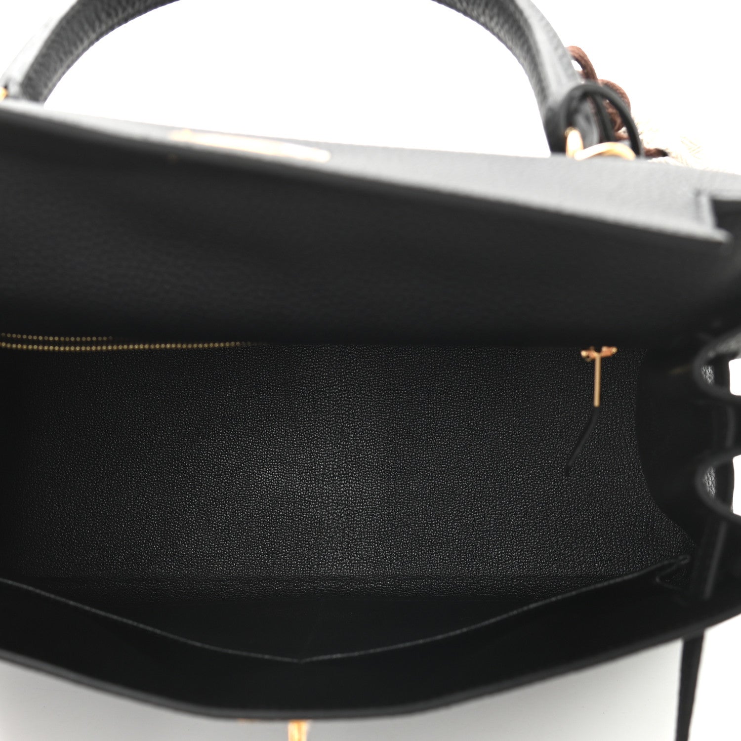 Hermes Togo Kelly Retourne 28 Black 5 of 11