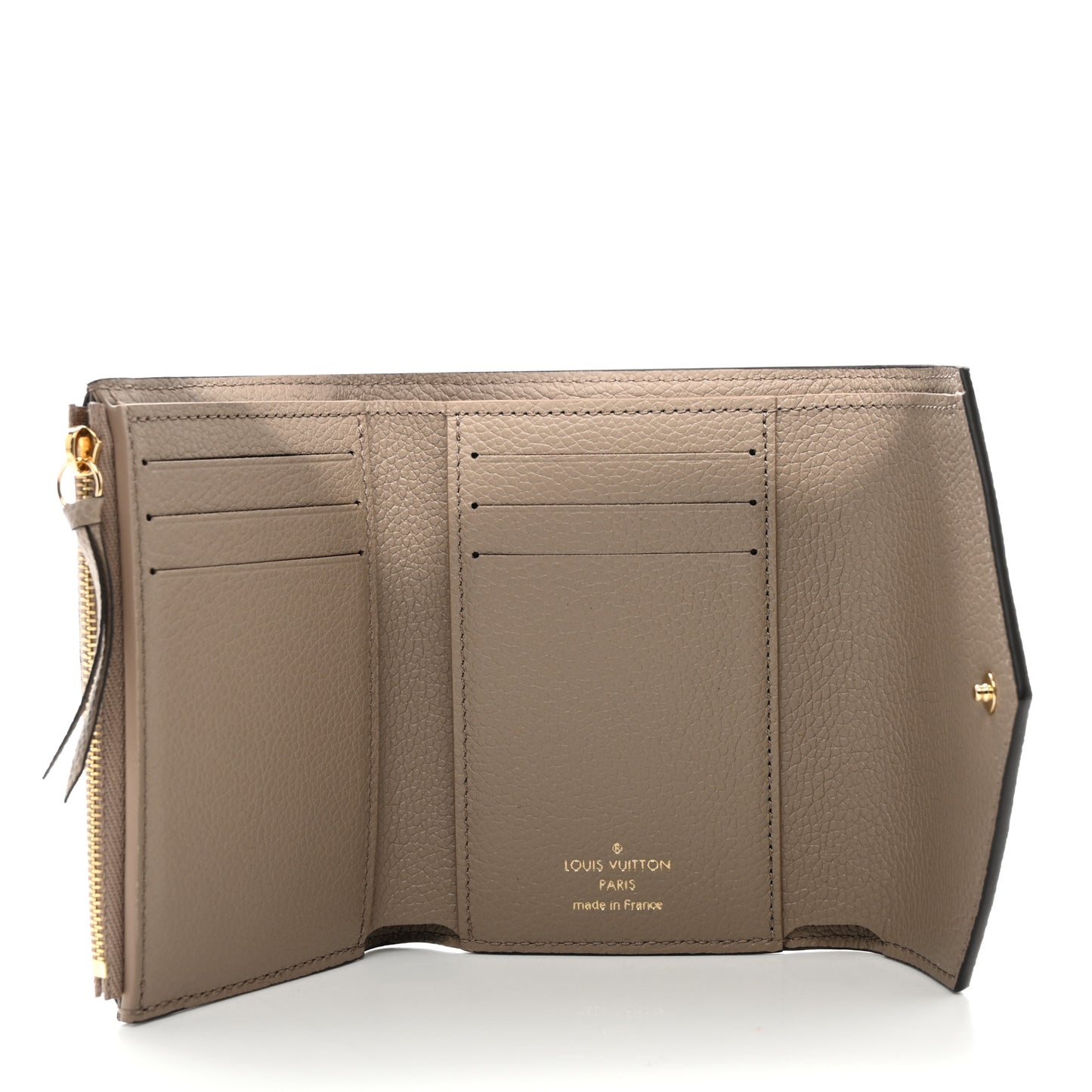 Empreinte Monogram Giant Victorine Wallet Tourterelle Creme