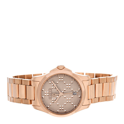 Gucci Stainless Steel 27mm G-Timeless Diamante Quartz Watch Rose 2 of 5