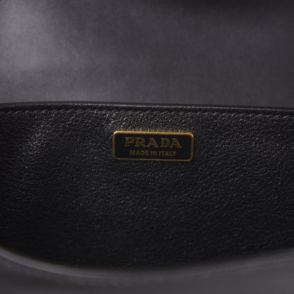 Prada City Calf Saffiano Cahier Bag Black 7 of 8