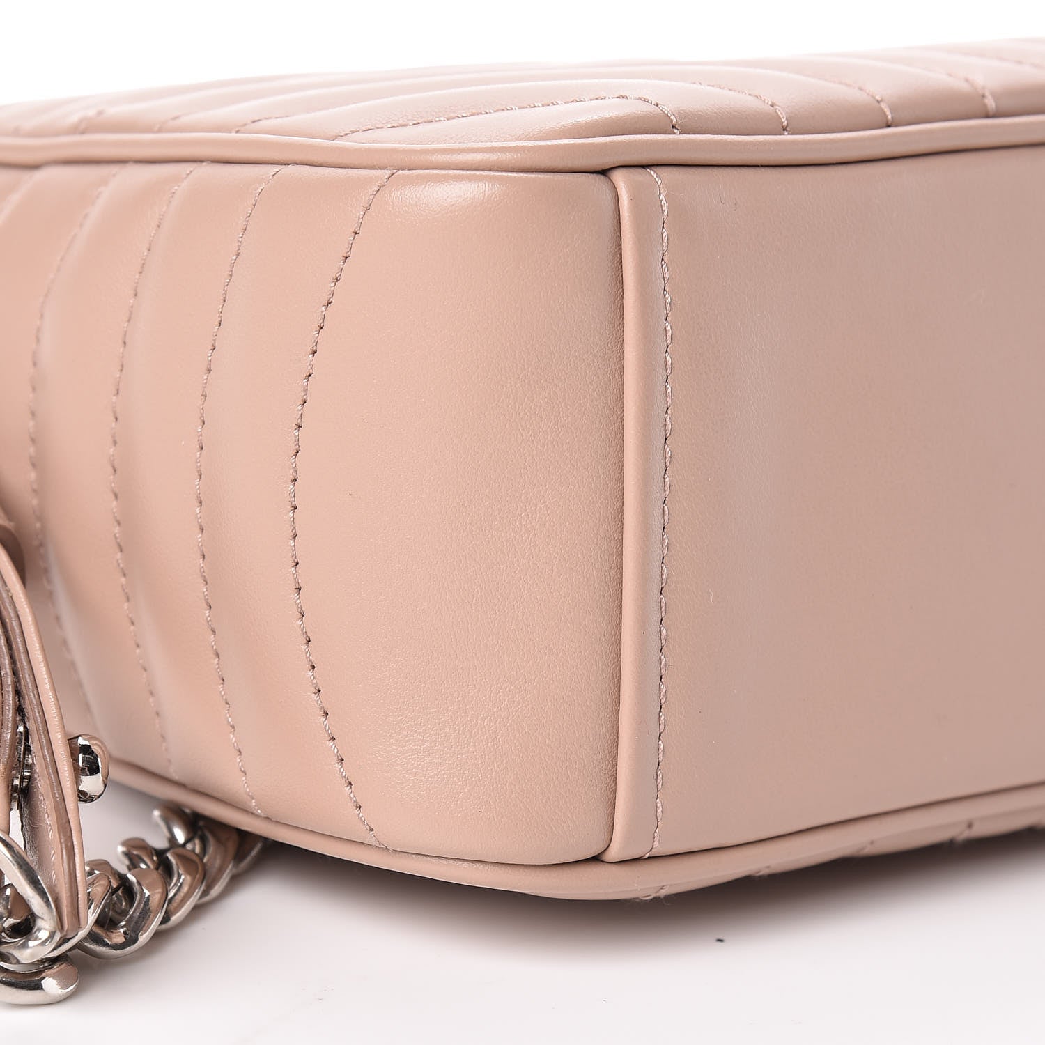 Prada Soft Calfskin Diagramme Crossbody Bag Cipria 9 of 10