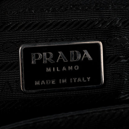 Prada Tessuto Nylon Chain Tote Black 5 of 11