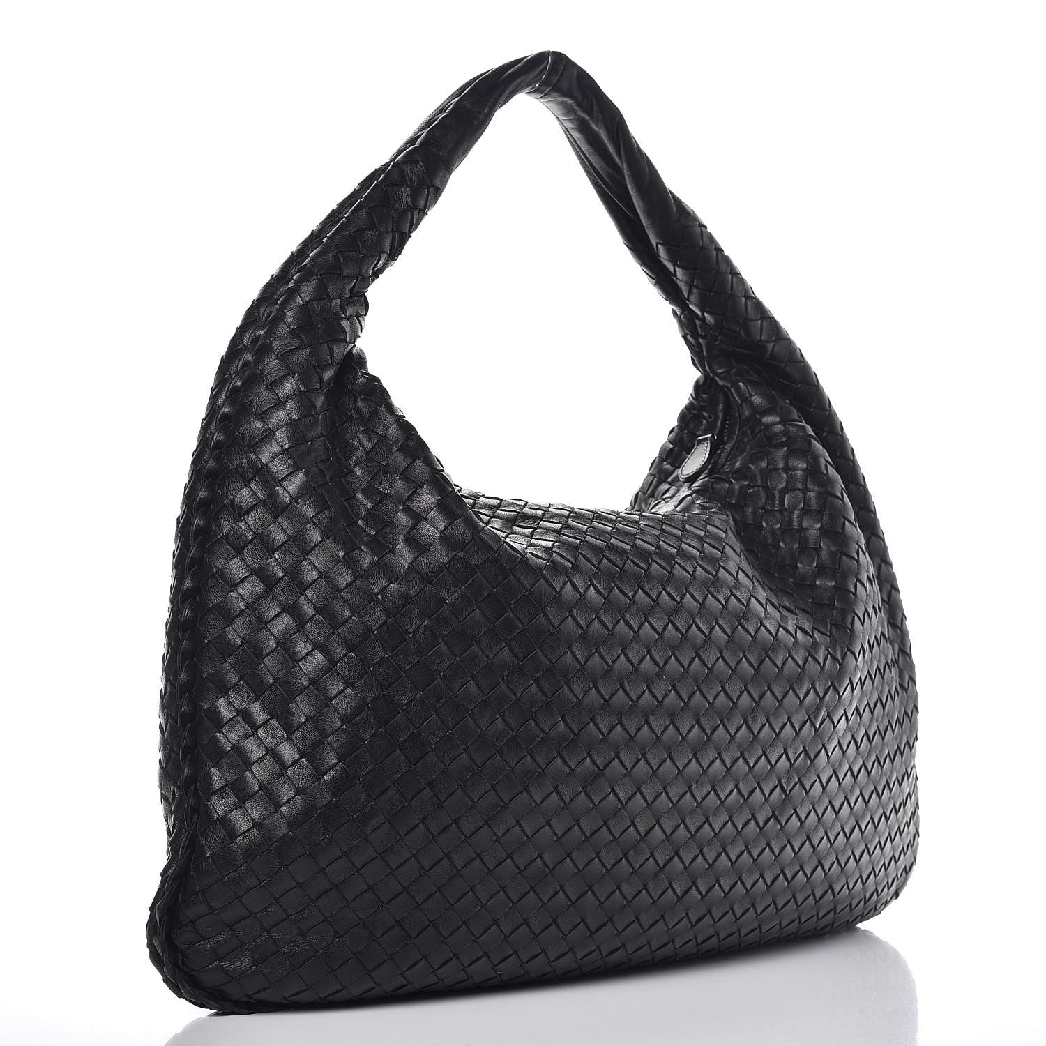 Bottega Veneta Nappa Intrecciato Large Veneta Hobo Nero Black 4 of 8