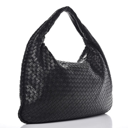 Bottega Veneta Nappa Intrecciato Large Veneta Hobo Nero Black 4 of 8