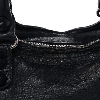 Balenciaga Agneau Giant Brogues Hardware City Black 20 of 20