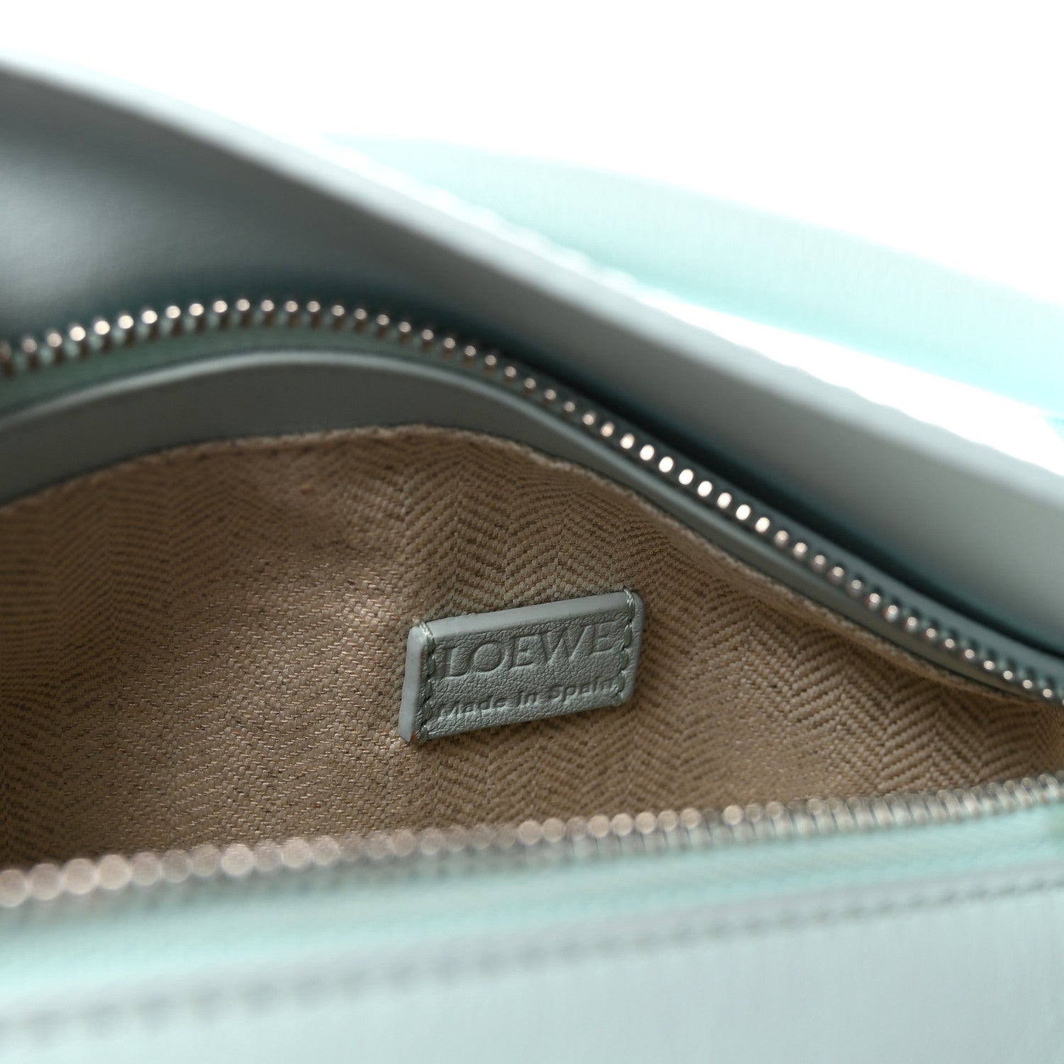 Loewe Calfskin Mini Puzzle Edge Bag Iceberg 1832645 – FASHIONPHILE