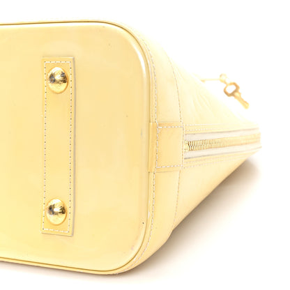 Louis Vuitton Vernis Alma PM  Blanc Corail 9 of 9