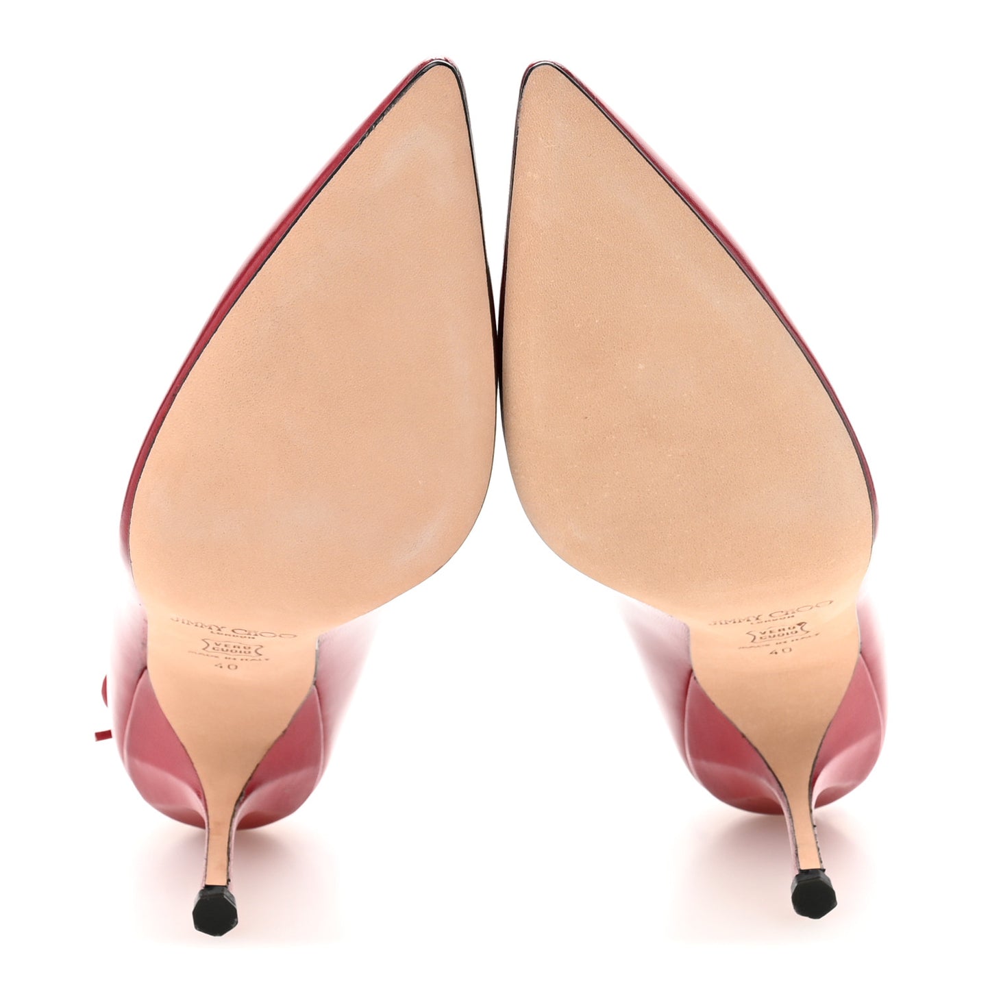 Calfskin Anouk 100 Pumps 40 Red