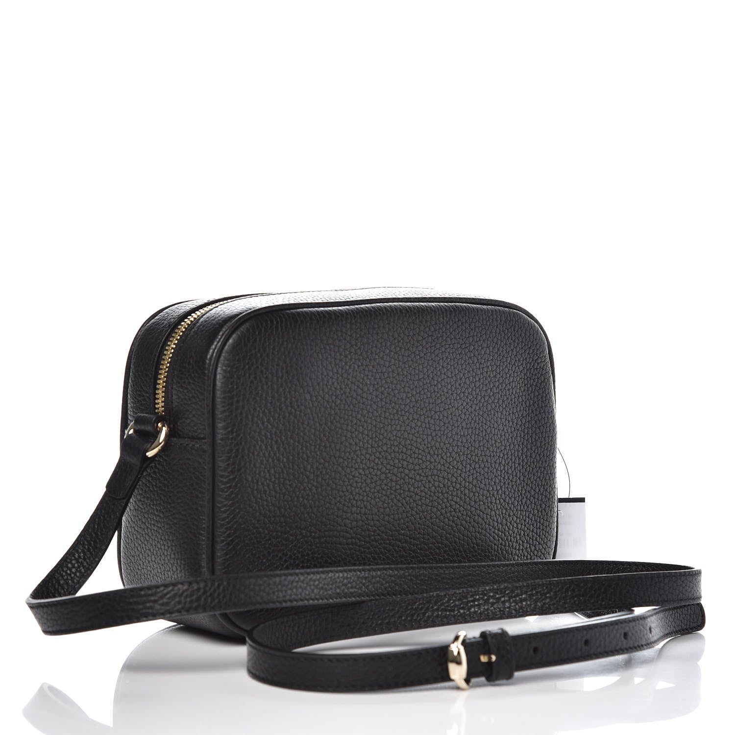 Gucci Pebbled Calfskin Small Soho Disco Bag Black 3 of 8