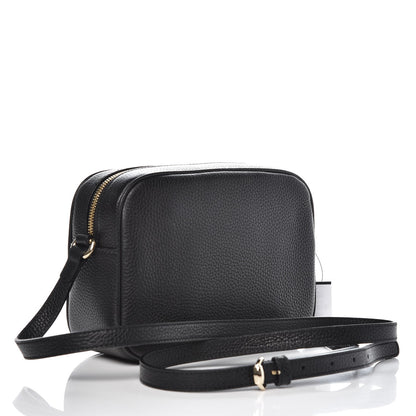 Gucci Pebbled Calfskin Small Soho Disco Bag Black 3 of 8