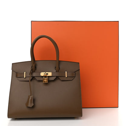 Hermes Madame Calfskin Birkin Sellier 30 Toundra 13 of 13