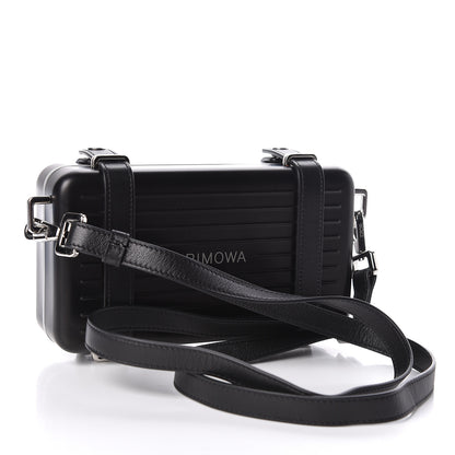 Christian Dior X RIMOWA Aluminum Personal Clutch On Strap Black 3 of 13