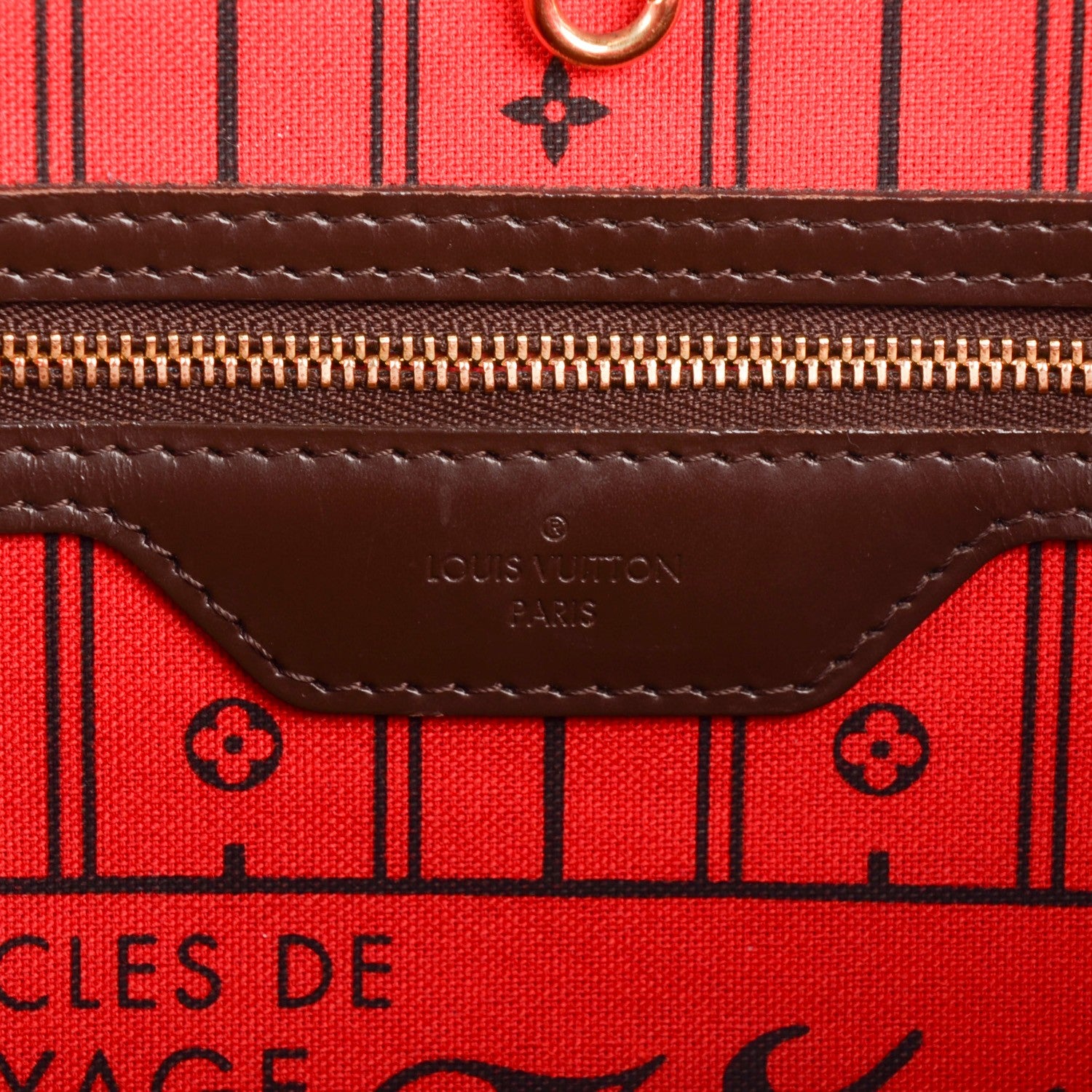 Louis Vuitton Damier Ebene Neverfull GM 6 of 8