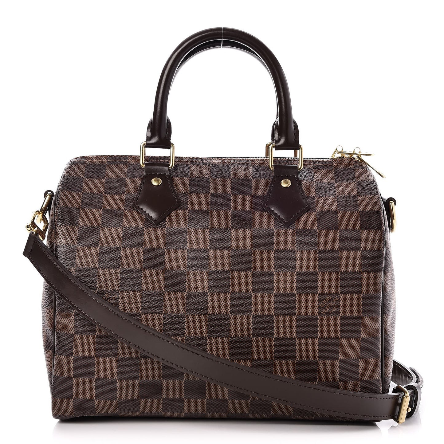 Damier Ebene Speedy Bandouliere 25