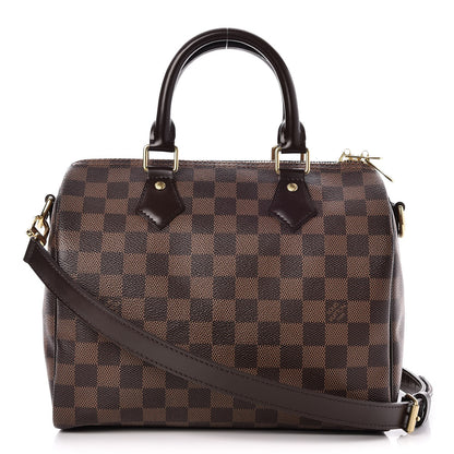 Louis Vuitton Damier Ebene Speedy Bandouliere 25 1 of 9