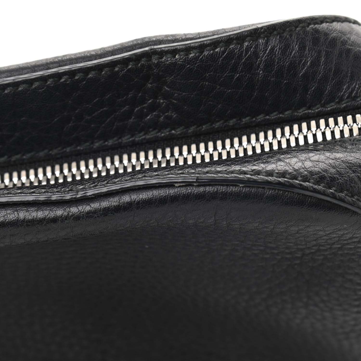 Gucci Pebbled Calfskin Studded Small Soho Disco Bag Black 11 of 14