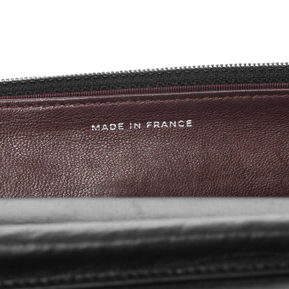 Chanel Lambskin Quilted Wallet On Chain WOC Black 8 of 9