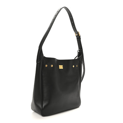 Balenciaga Smooth Calfskin Small Bel Air Hobo Bag Black 3 of 9