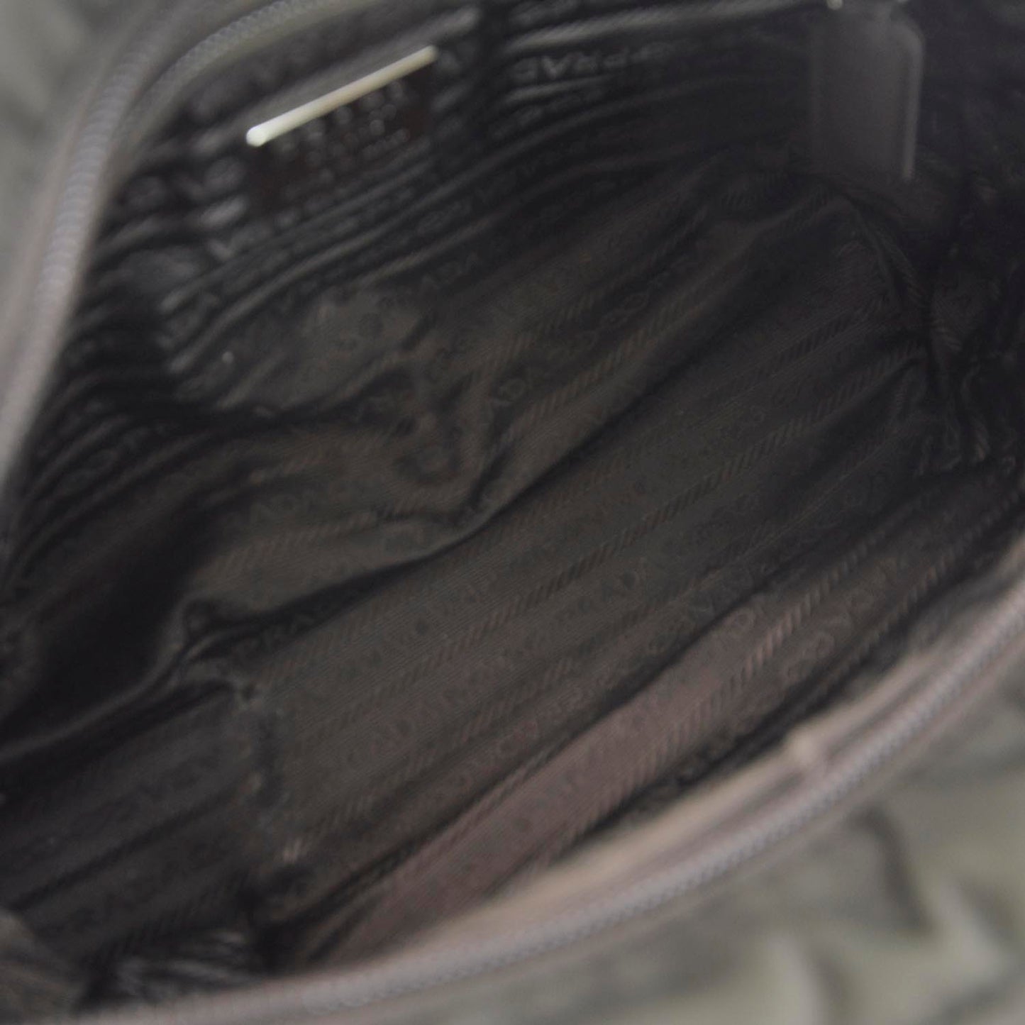 Tessuto Nylon Dopp Cosmetic Bag Dark Green