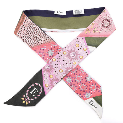 Christian Dior Silk ABCDior E Mitzah Scarf 1 of 5
