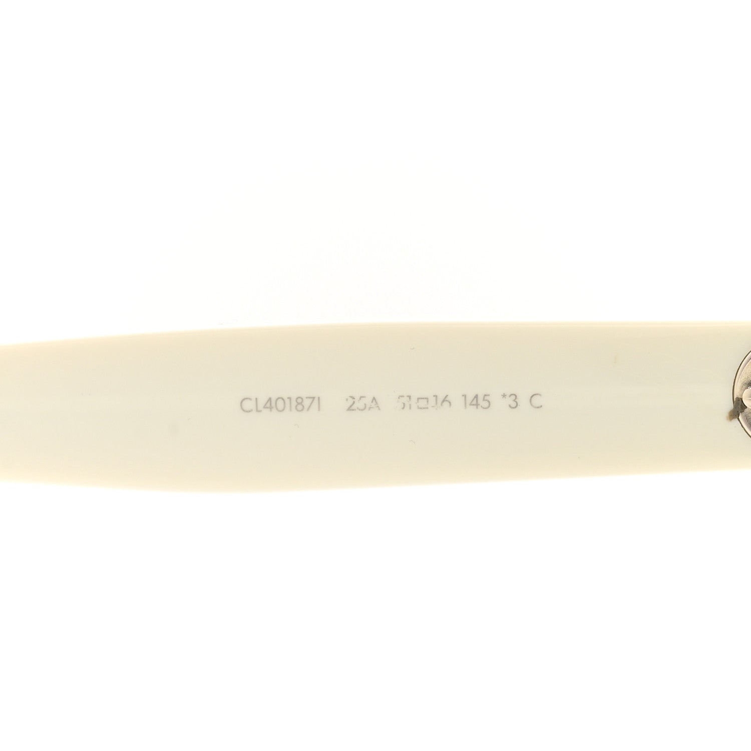 Celine Acetate Cat Eye Sunglasses CL40187I White 6 of 7