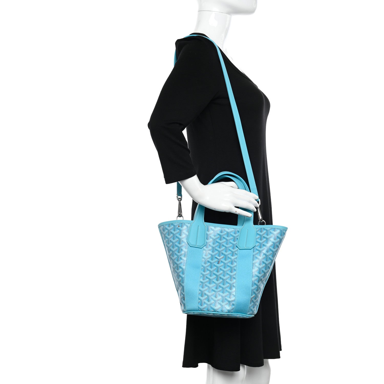 Goyard Goyardine Belharra PM Bleu Turquoise 3 of 16