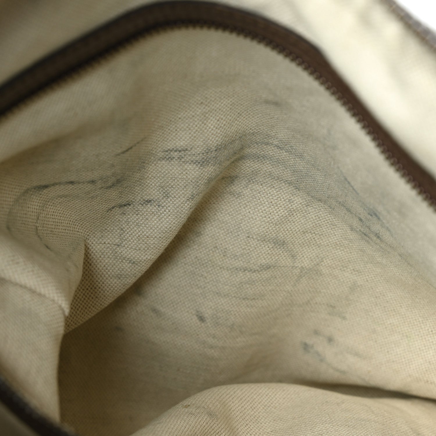 Gucci Soft GG Supreme Monogram Web Neo Vintage Duffle Bag Beige New Acero Crop 11 of 12