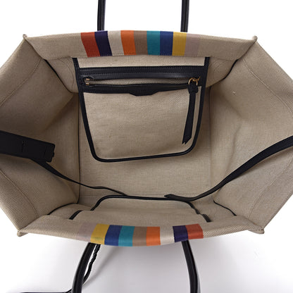 Celine Cotton Canvas Medium Phantom Luggage Multicolor 5 of 10