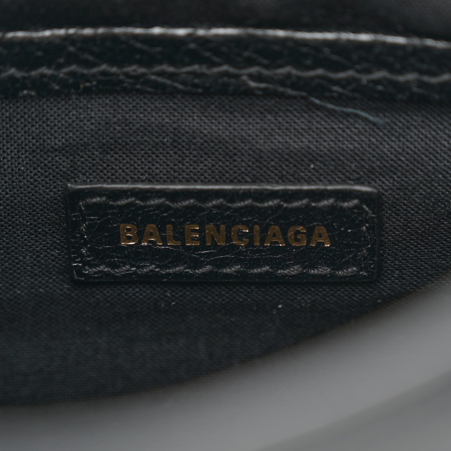 Balenciaga Agneau Classic Gold Hardware Nano City Black 7 of 12