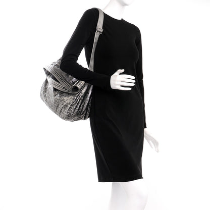 Chanel Coated Canvas Unlimited Hobo Argent Fonce 2 of 7