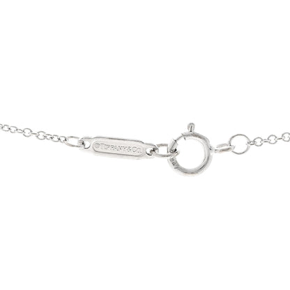 Tiffany 18K White Gold Diamond Cultured Pearl 7-7.5mm Pendant Necklace 4 of 6