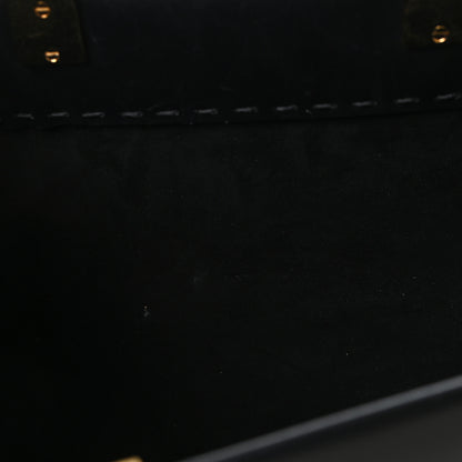 Fendi Vitello King Plexiglass Medium Fendi Sunshine Shopper Tote Black 19 of 19