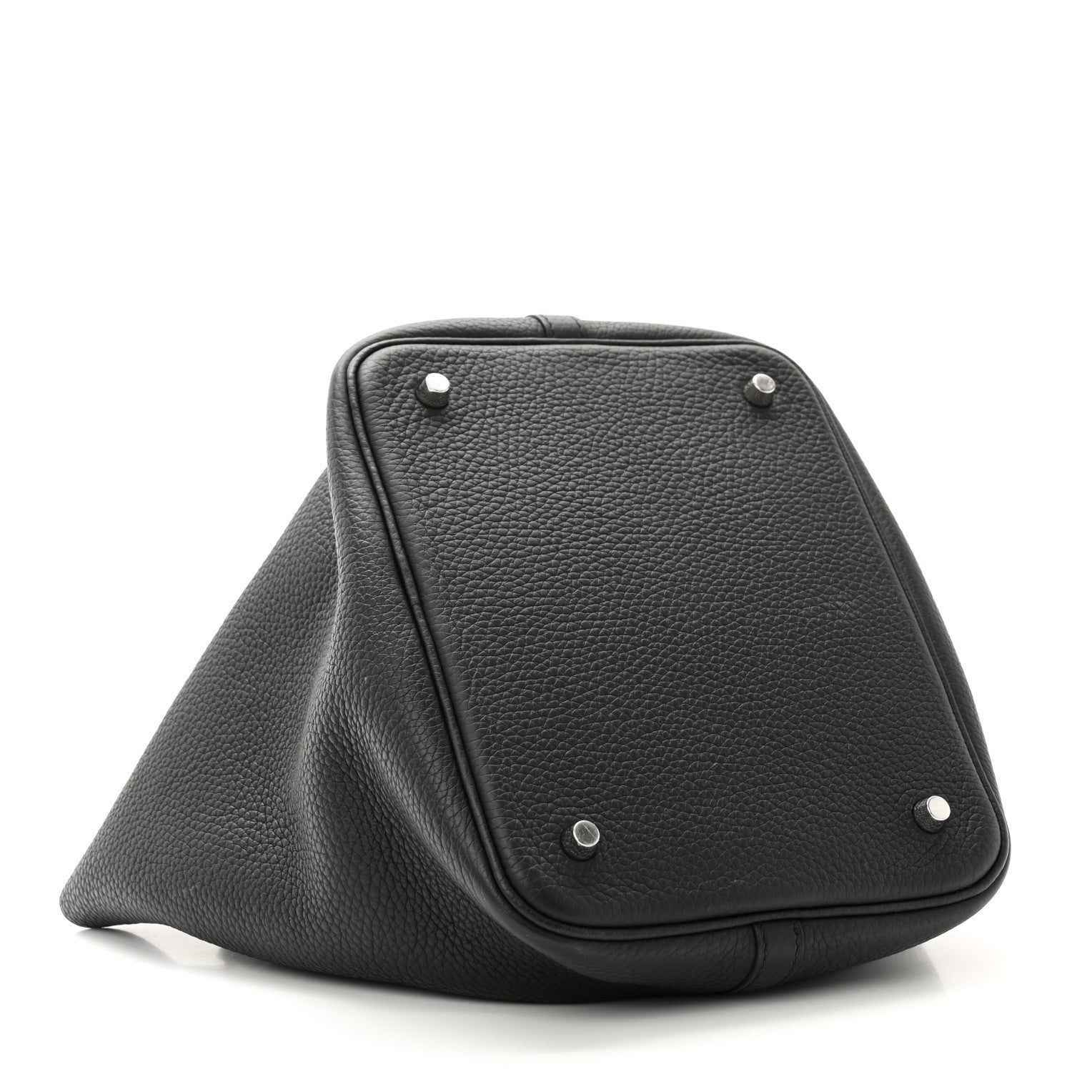 Hermes Taurillon Clemence Picotin Lock 22 MM Black 4 of 10
