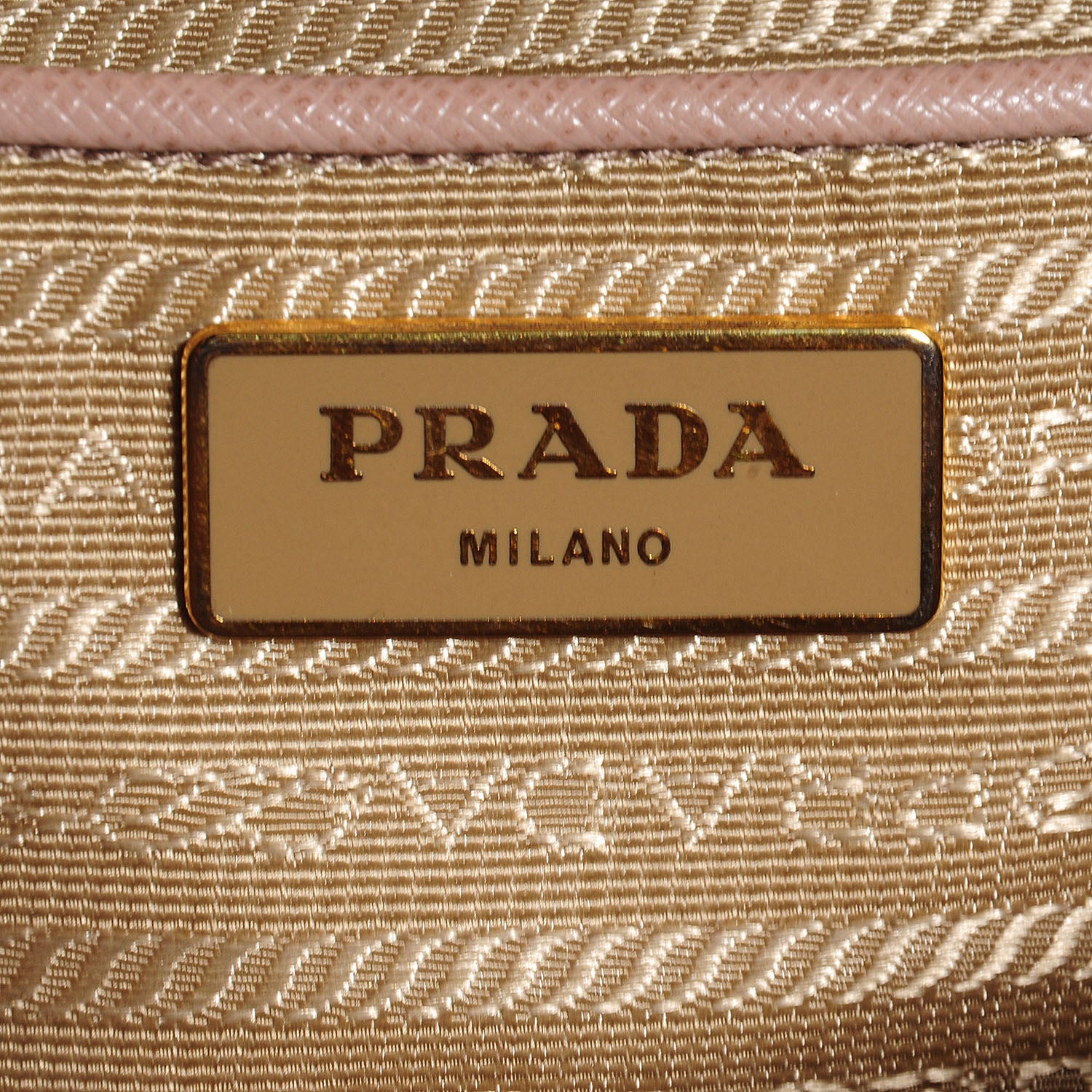 Prada Saffiano Lux Medium Double Zip Tote Cammeo 8 of 12